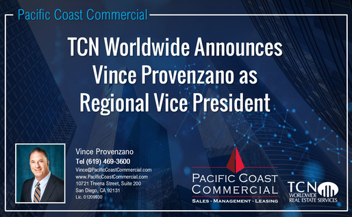 TCN Worldwide Announces Vince Provenzano as a Regional Vice President