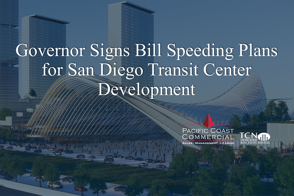 A "grand central station" connecting travelers to the San Diego airport is part of a larger planned redevelopment of a U.S. Navytechnology research campus. (San Diego Association of Governments)