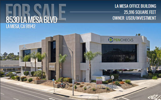 JUST LISTED! Owner-User/Investment | La Mesa Office Building