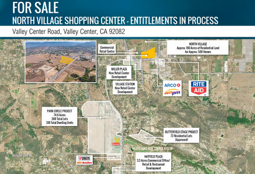 JUST LISTED! North Village Shopping Center - Entitlements in Process