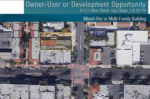 NEW ON MARKET! Owner-User or Development Opportunity | Mixed-Use or Multi-Family Building