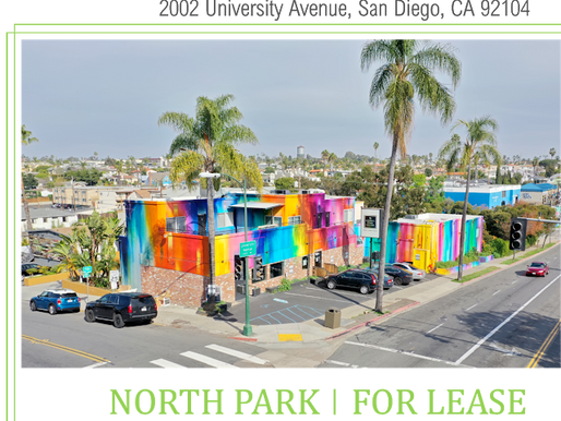 Distinctive North Park Retail/Creative Office Space For Lease