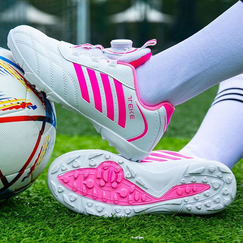 Thumbnail: 2025 Brand Fashion Children's Footbal Sneakers Size 28-39 Indoor Turf Soccer Sho
