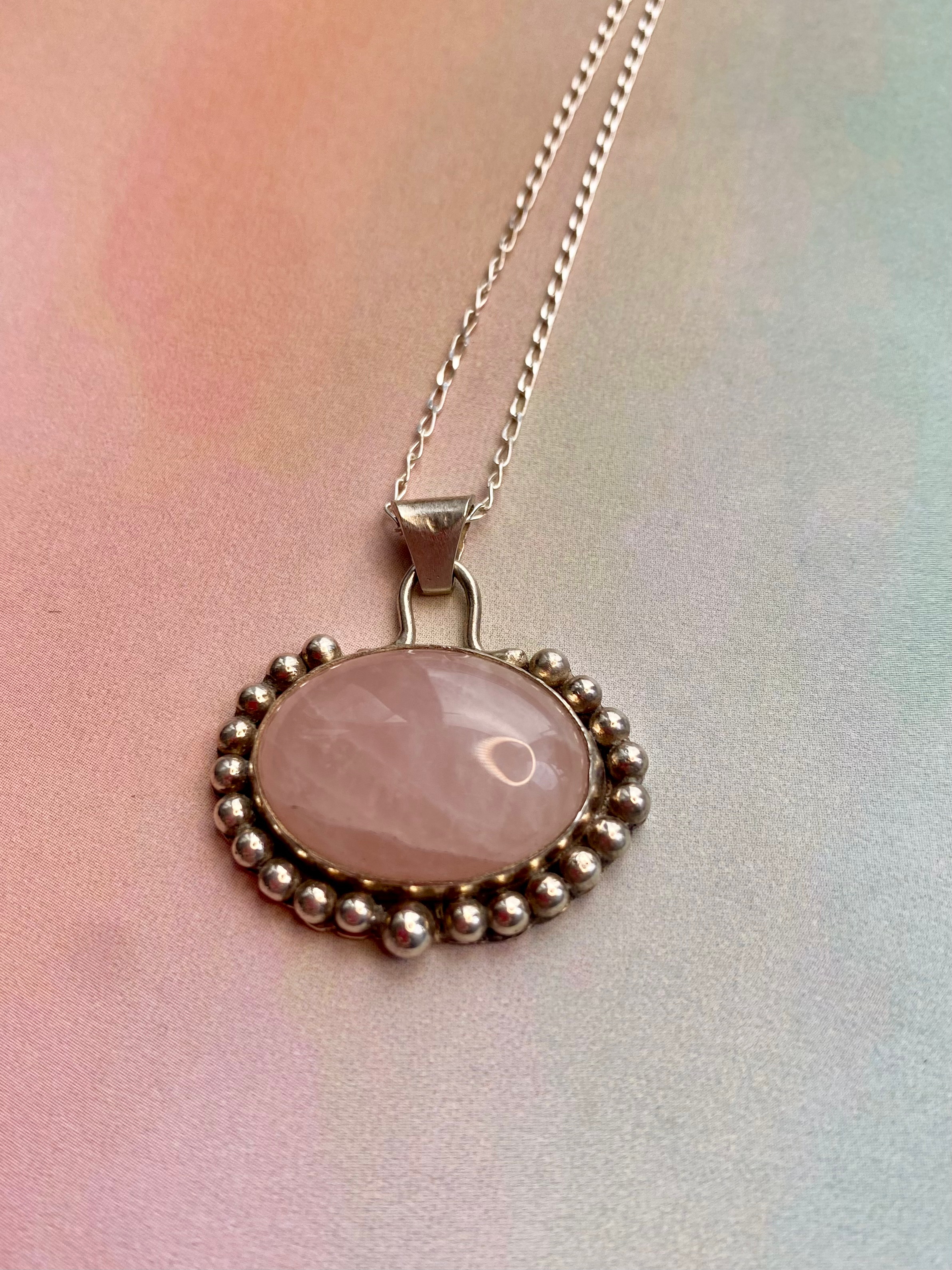 Rose Quartz necklace