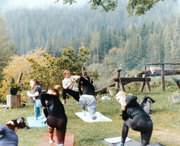 Yoga Gruppe