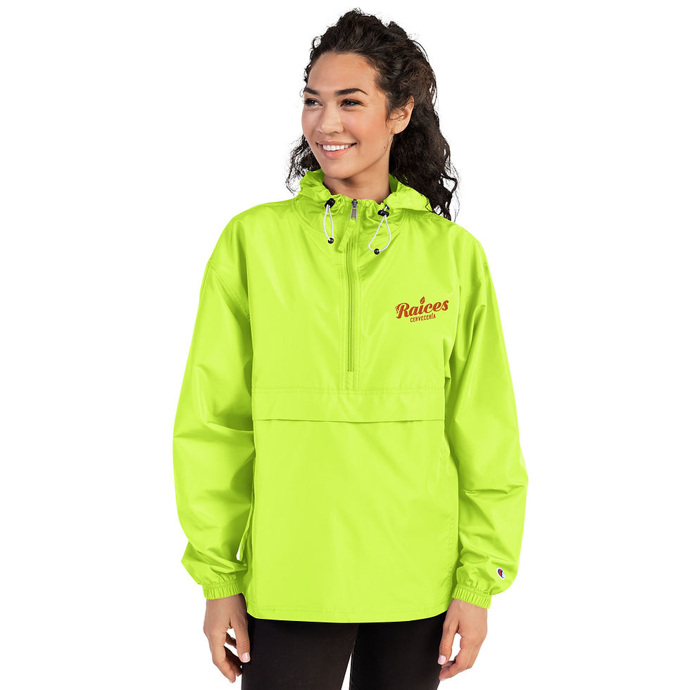 Thumbnail: Embroidered Champion Packable Jacket 1