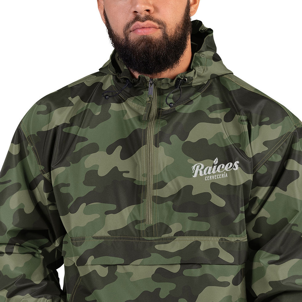 Thumbnail: Embroidered Champion Packable Jacket 2