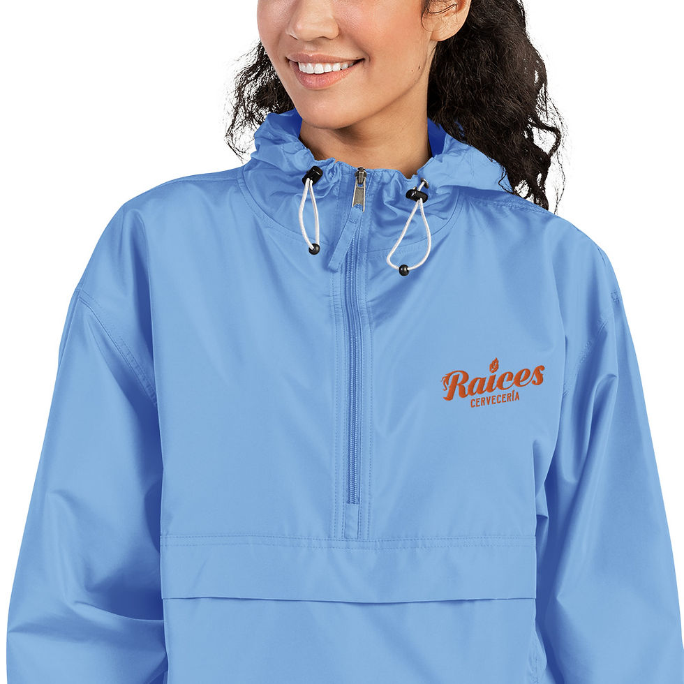 Thumbnail: Embroidered Champion Packable Jacket 1