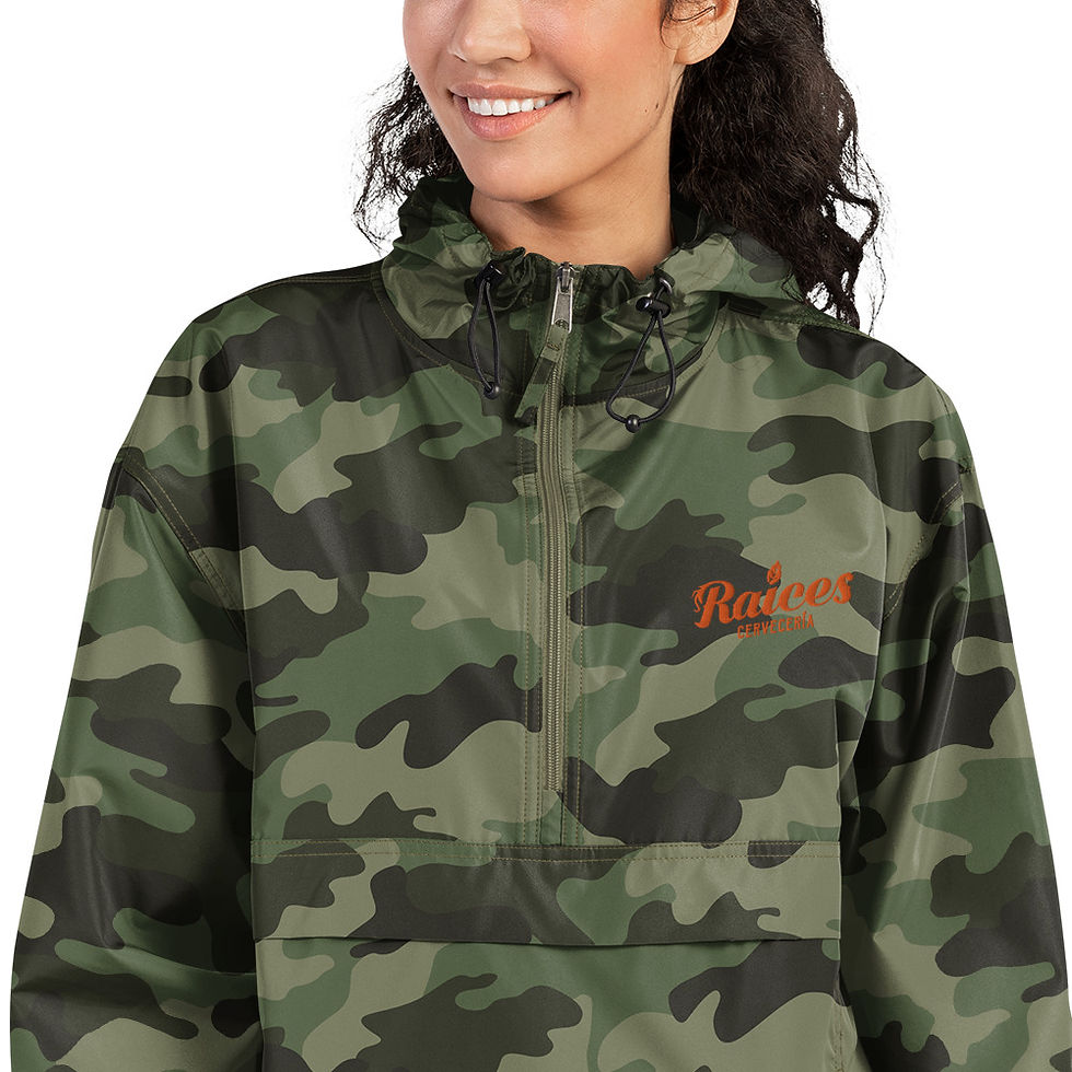 Thumbnail: Embroidered Champion Packable Jacket 1