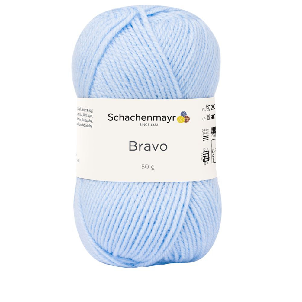 Schachenmayr Bravo, 50g, Ganzjahresgarn, OEKO-TEX® zertifiziert