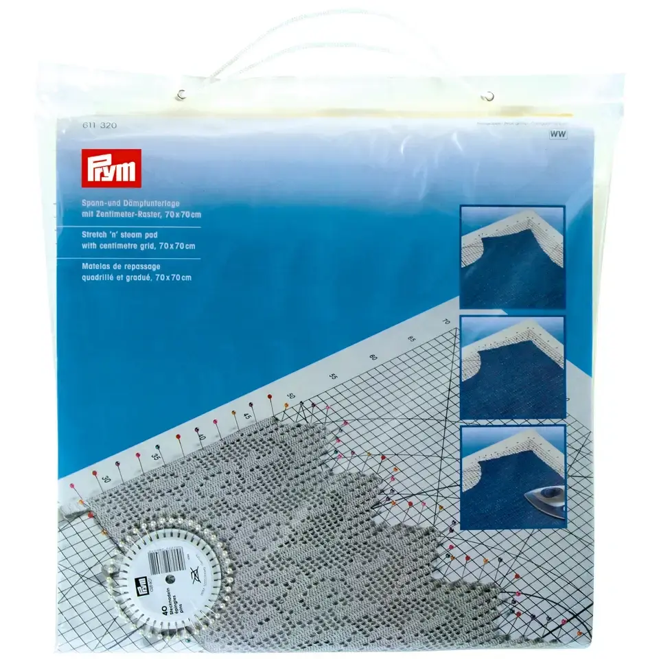 Spann- und Dämpfunterlage von Prym, 70  x 70 cm