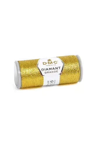 DMC Diamant Grandé Garn 3852 gelbgold, 20 m