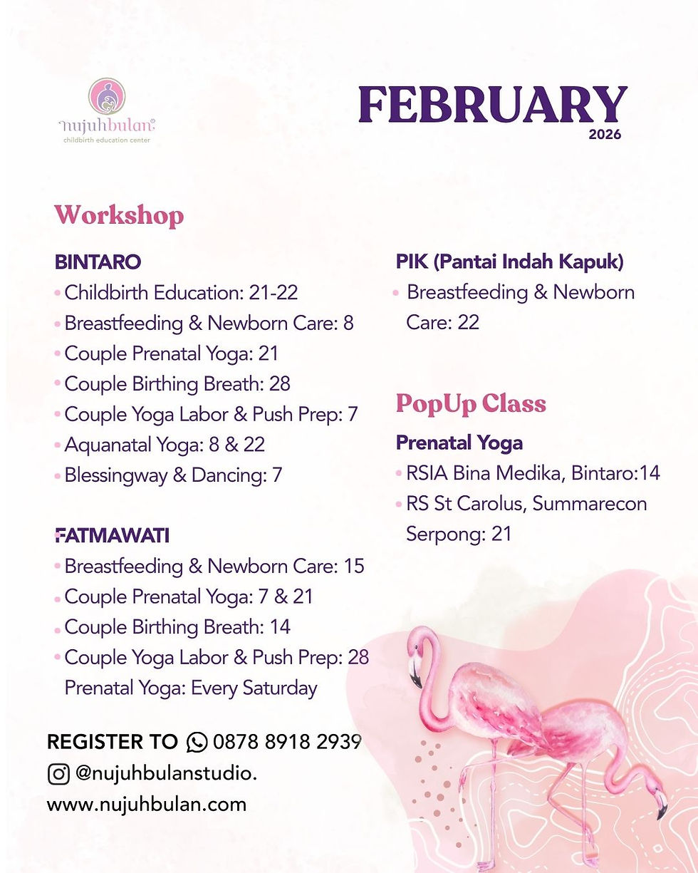February's Workshop #nujuhbulanstudio