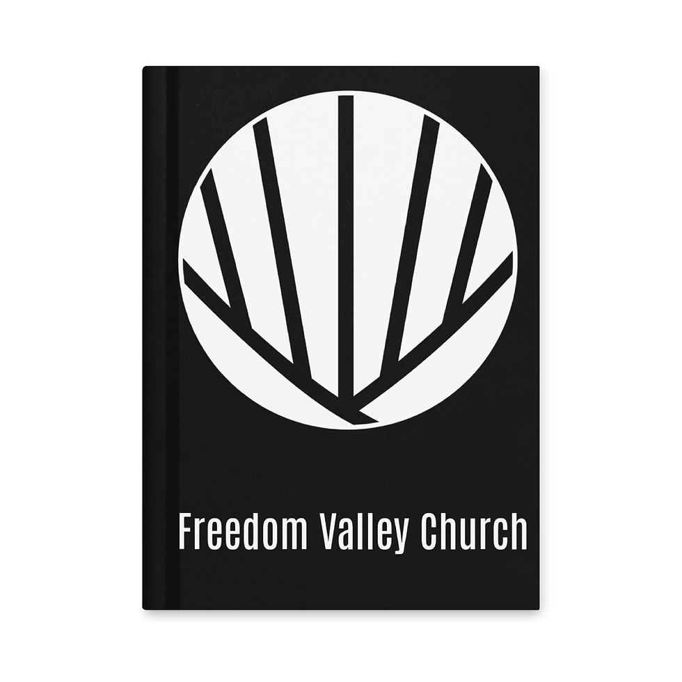 Thumbnail: Freedom Valley Hardcover Notebook
