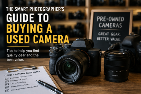 The Smart Photographer’s Guide to Buying a Used Camera