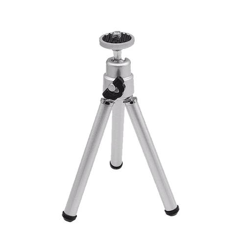 Compact Table Top Aluminum Tripod with Ball Head (Silver) theshutterbug