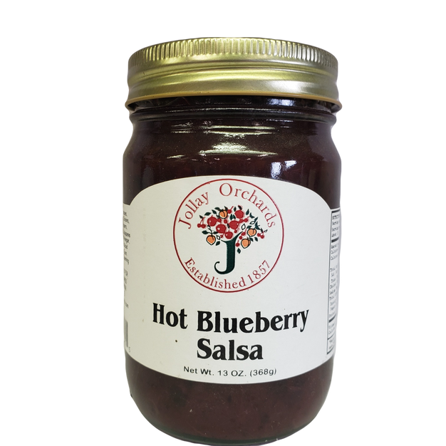 Hot Blueberry Salsa