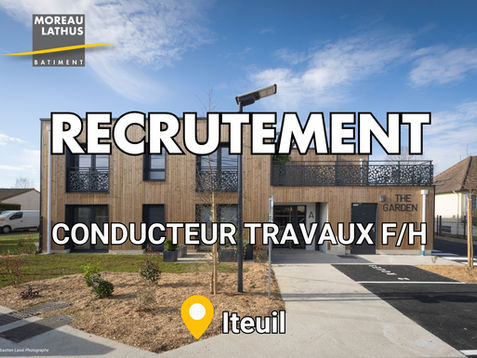Conducteur de travaux GROS ŒUVRE/TCE F/H