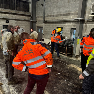 Équipe Béton Solutions - ©Moreau Lathus Bâtiment