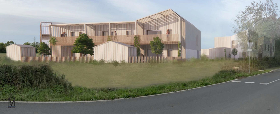 Perspective du projet - ©MV Architecte