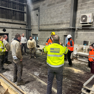 Équipe Béton Solutions - ©Moreau Lathus Bâtiment