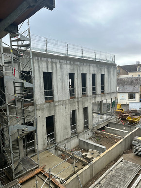 Chantier ESN Collège - ©Moreau Lathus Bâtiment