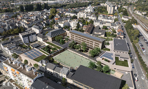 Vue aérienne ©REC Architecture