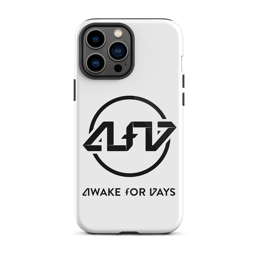 Miniatura: AFD (White) Tough iPhone case