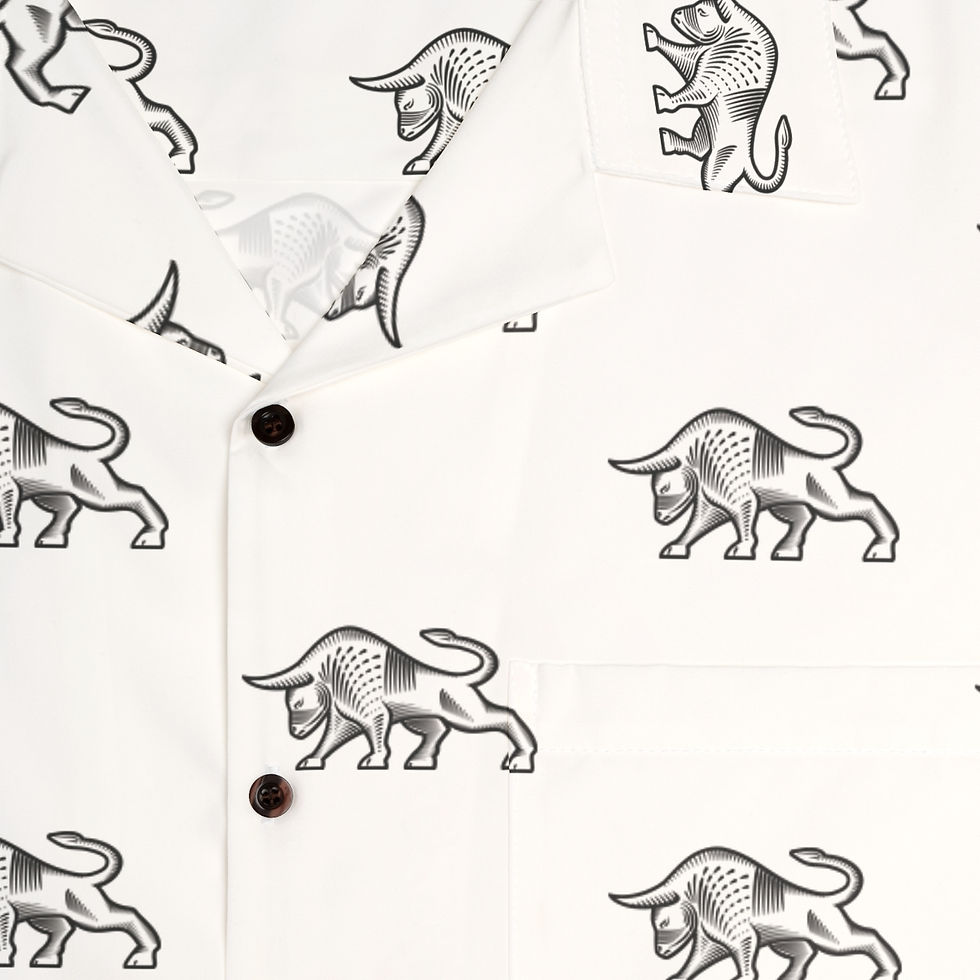 Thumbnail: FMBJ Bull Hawaiian Shirt