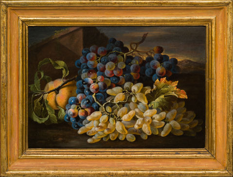 Christian BERENTZ
Hamburg, 1658 – Rome, 1722

"Pair of still lifes with grapes and fruit"

Oil on canvas
35 x 49 cm