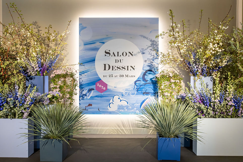 Entrée du Salon du Dessin