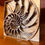 Thumbnail: Nautilus Spiral Wood Art