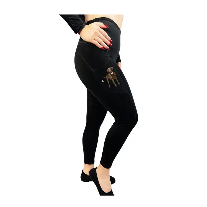 Chocolate Labrador Leggings by E&S Pets
