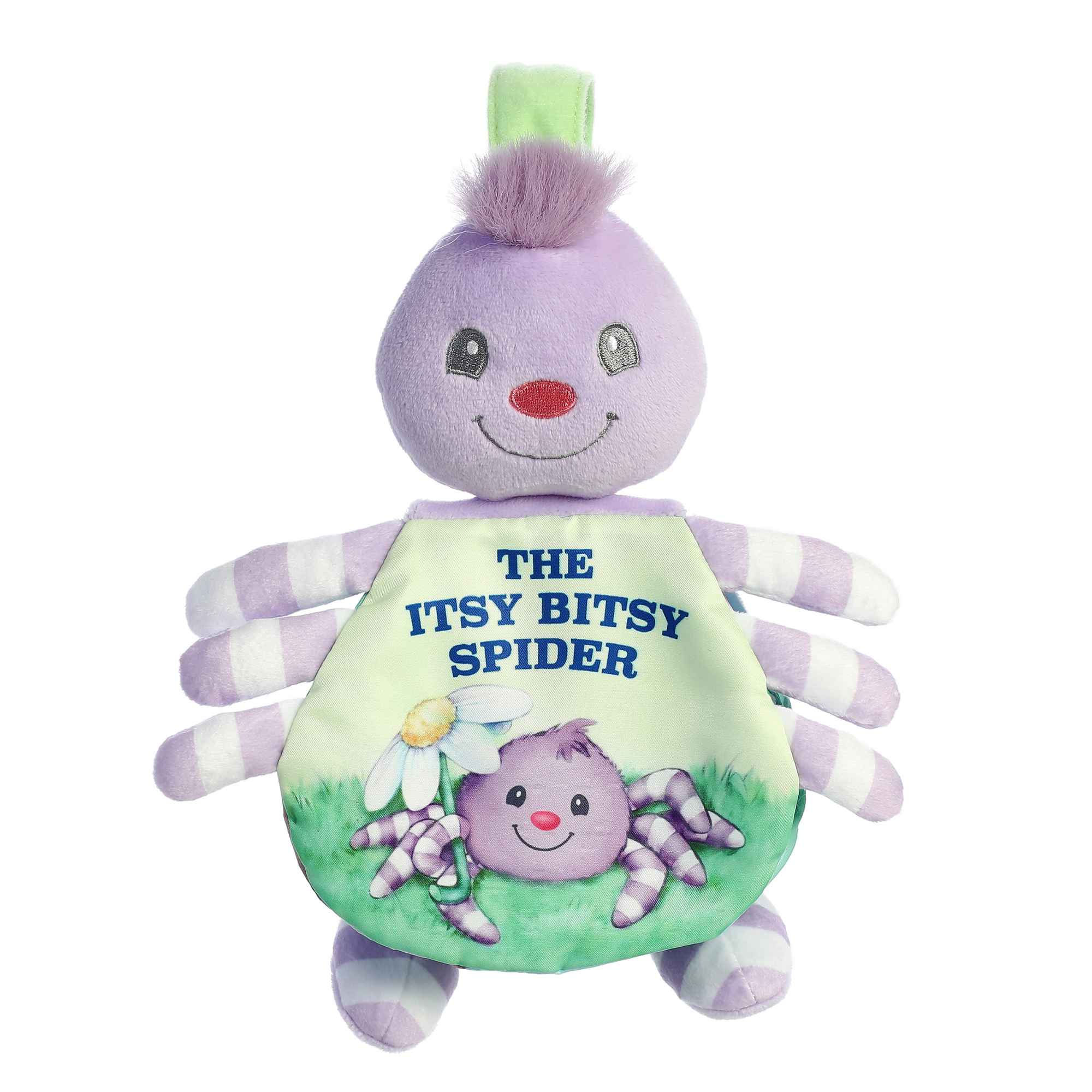 Story Pals Plush Itsy Bitsy Spider Baby Book by Ebba