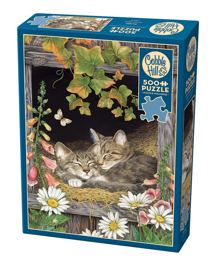 Sisters 500 Piece Cat Puzzle by Cobble Hill