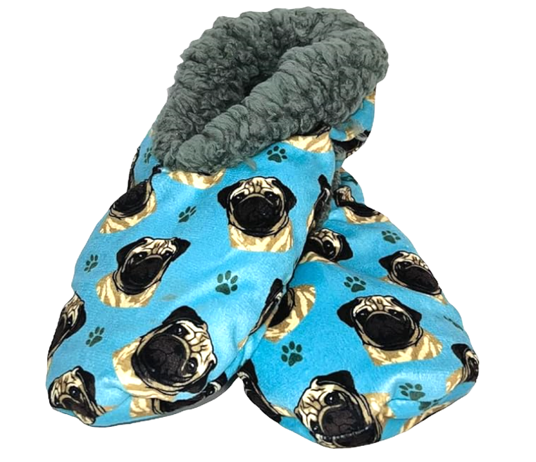 Pug Comfies Slippers by E&S Pets