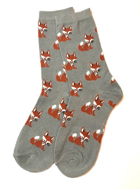 Fox Crew Socks for Women by Foozy's