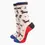 Thumbnail: Black Dachshund Sailor Bamboo Blend Crew Socks for Women by Sock Talk