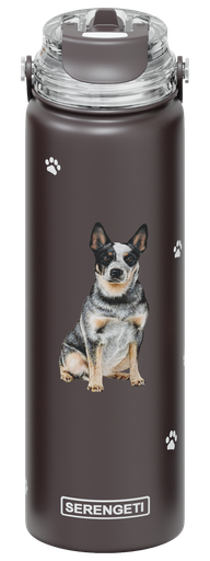 Australian Cattle Dog Serengeti Insulated Water Bottle by E&S Pets