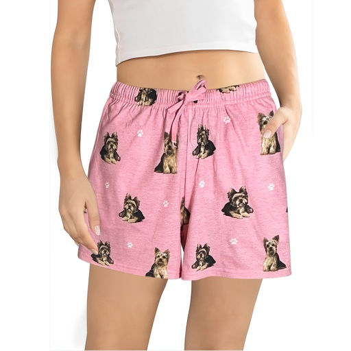 Yorkie Pajama Shorts by E&S Pets