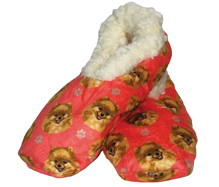 Pomeranian Comfies Slippers by E&S Pets