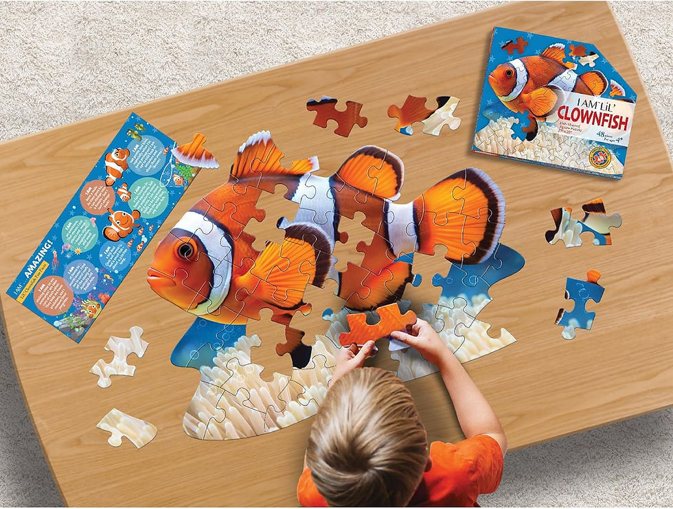 Thumbnail: I Am Lil' Clownfish 48 Piece Puzzle by Madd Capp