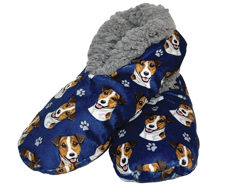 Jack Russell Comfies Slippers by E&S Pets
