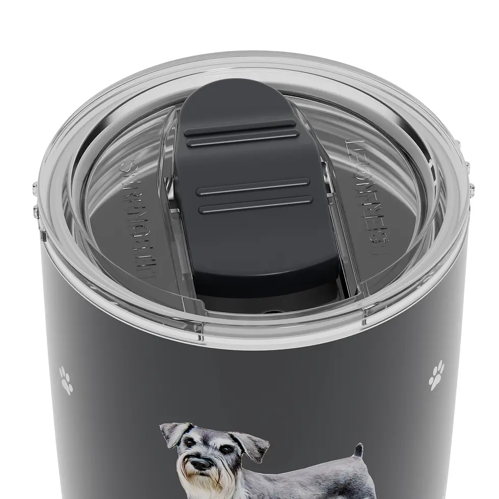 Thumbnail: Schnauzer Serengeti Insulated Tumbler Cup by E&S Pets
