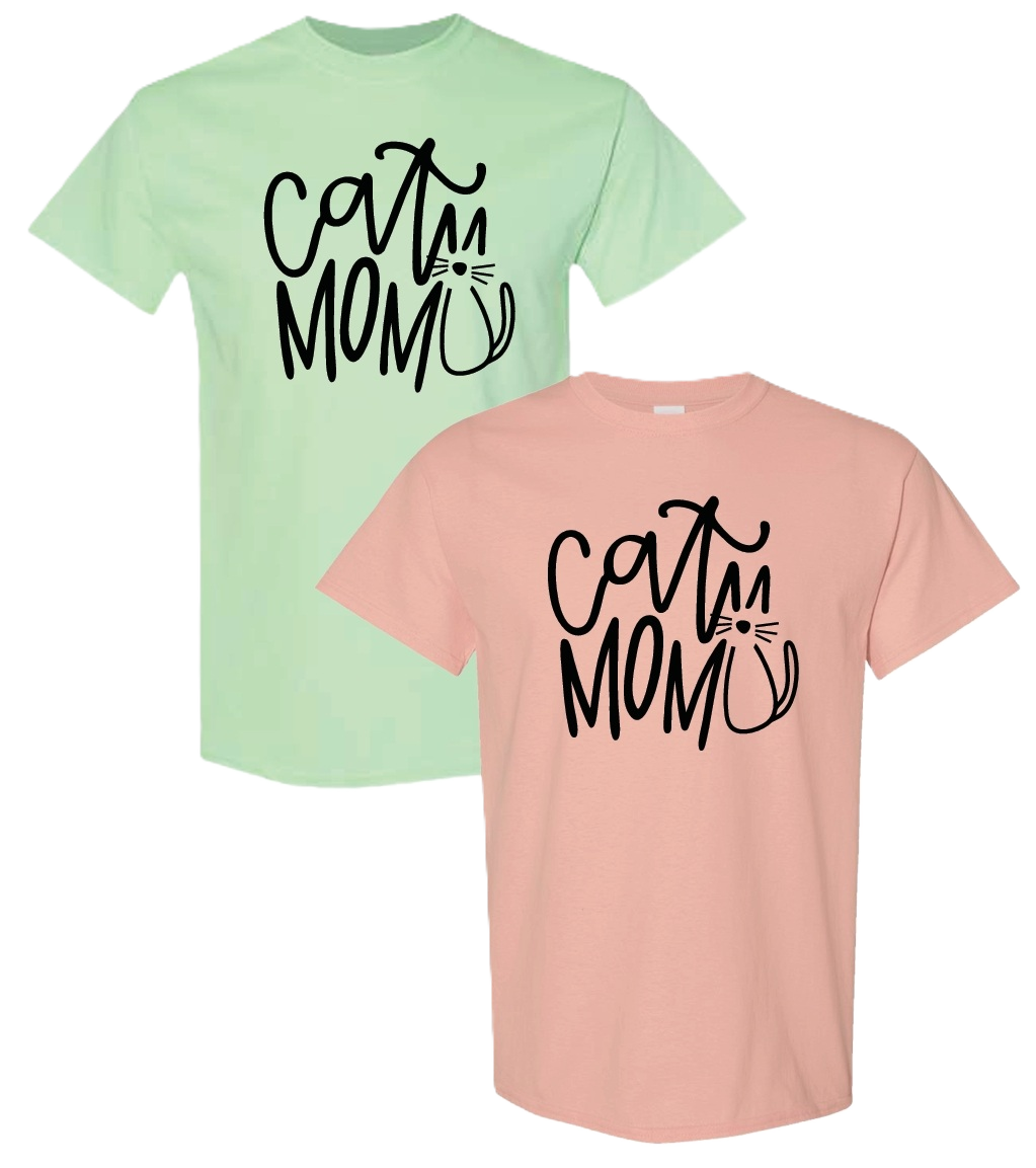 Cat Mom T-Shirt by All About Animals