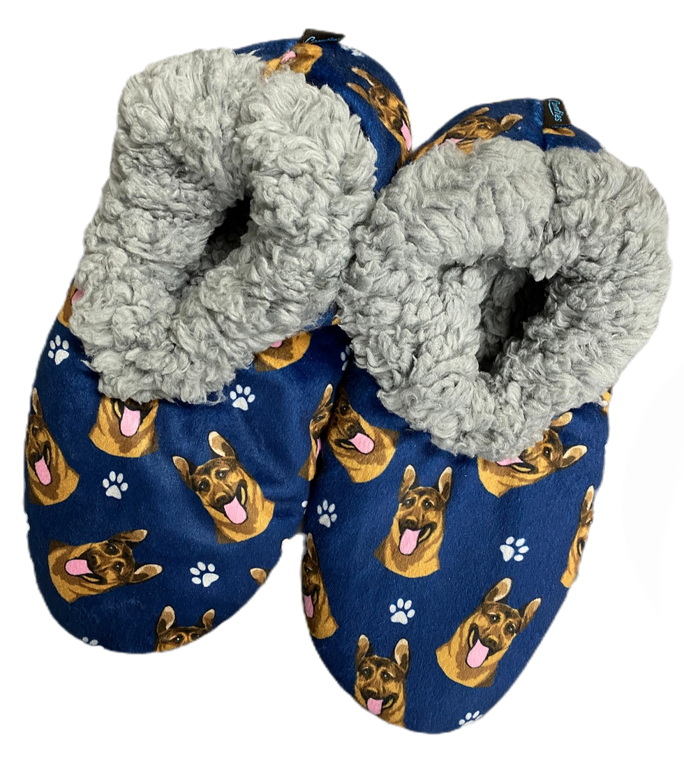 German Shepherd Comfies Slippers by E&S Pets