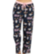 "I Don't Do Mornings" Moose Pajama Pants by Lazy One