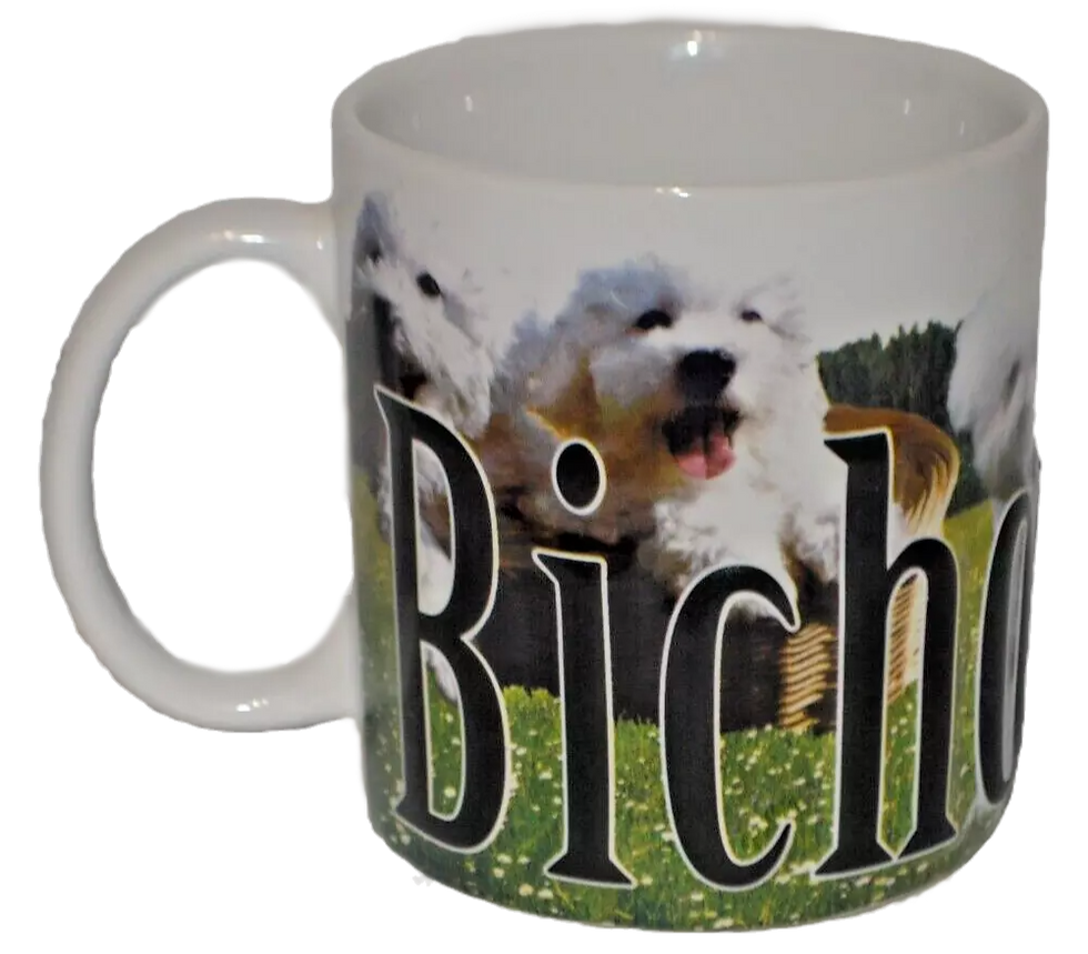 Thumbnail: Bichon Frise 3D 18oz Coffee Cup by Americaware
