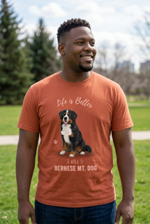Bernese Mountain Dog T-Shirt by E&S Pets