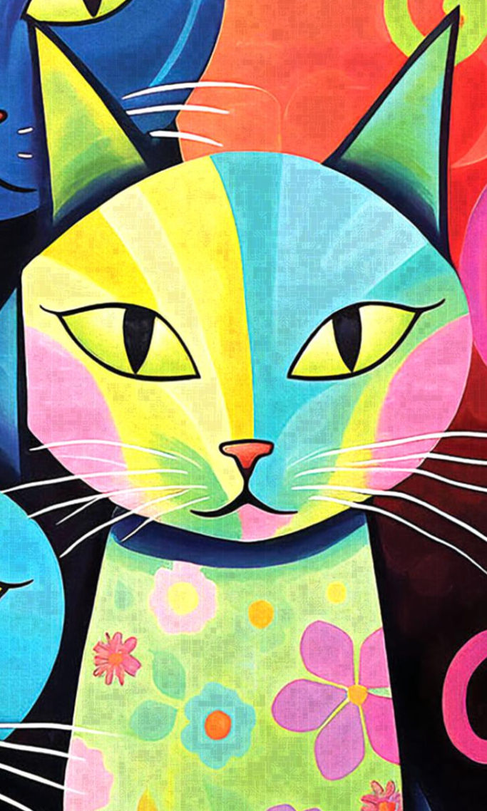 Thumbnail: Cat Family 550 Piece Cat Puzzle by SunsOut